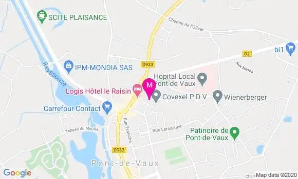 Localisation Dr Amandine Parney