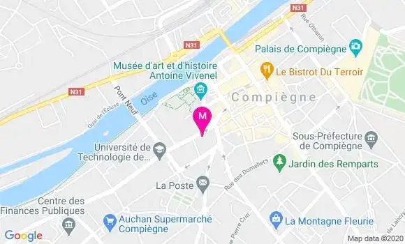 Localisation Dr Benoit Tournant