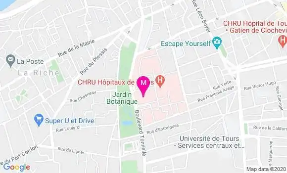 Localisation Dr Alexandre Bodin