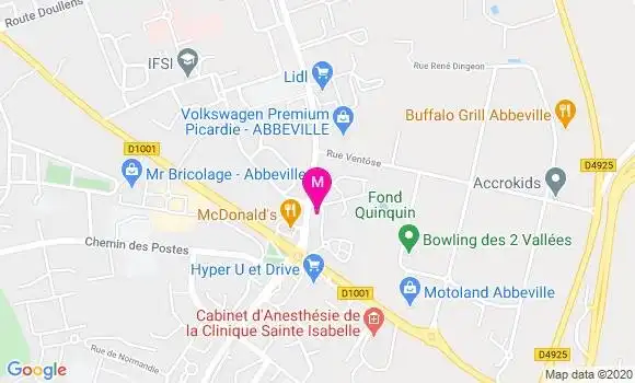 Localisation Dr Agnes Ducastelle