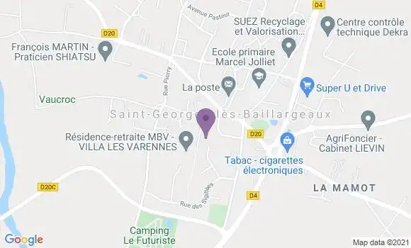 Localisation Dr Philippe Legrand
