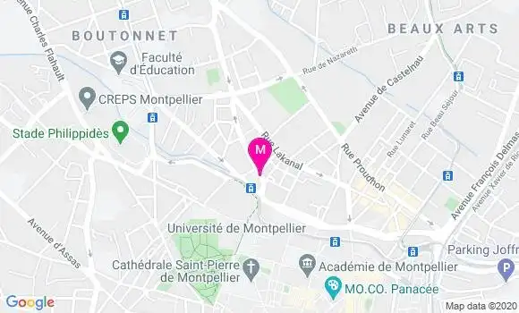 Localisation Dr Christophe Prunaret