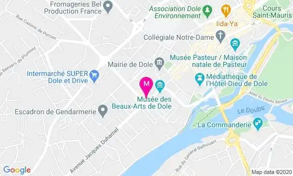 Localisation Dr Jane Duchene Marchal
