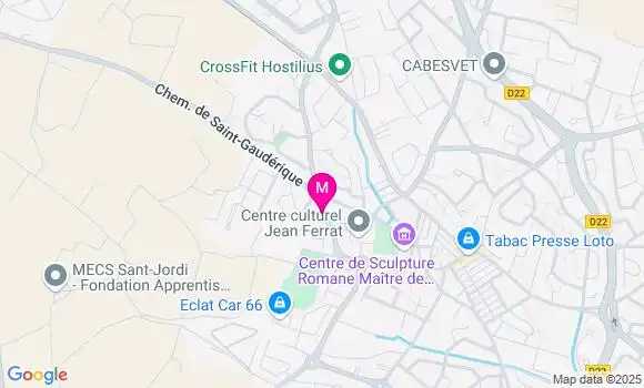 Localisation Dr Nausicaa Imbert Trapier