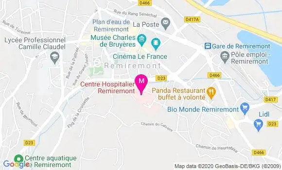 Localisation Dr Pierre Banwarth