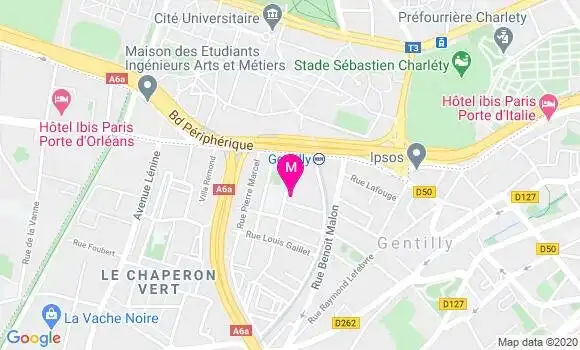Localisation Dr Marine Kellermann