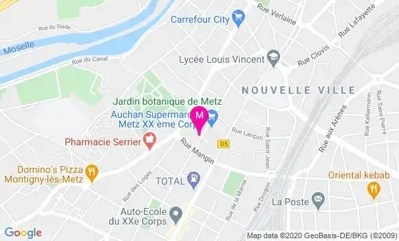 Localisation Dr Sophie Vicari