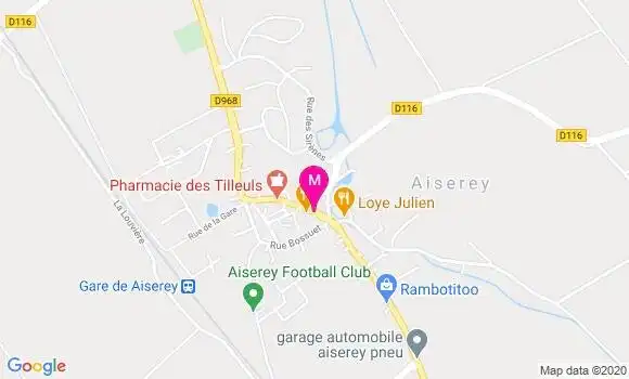 Localisation Dr Gwenola Le Monnier