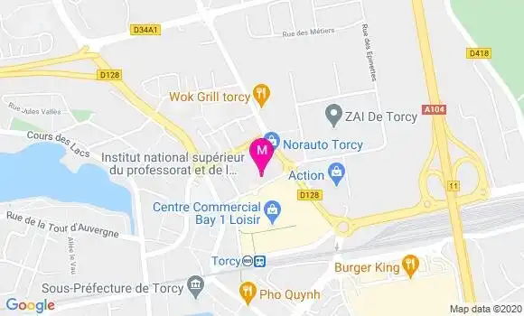 Localisation Dr Aurelie Gilles