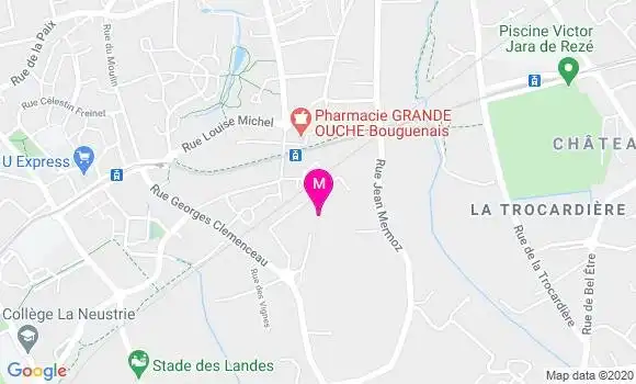 Localisation Dr Adele Delair