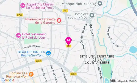 Localisation Dr Patrick Fabre