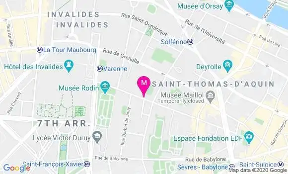 Localisation Dr Carole Bertrand