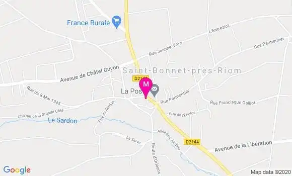 Localisation Dr Christine Jean Louis