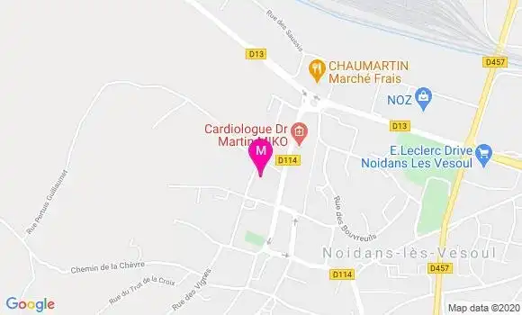 Localisation Dr Fabien Grandjean