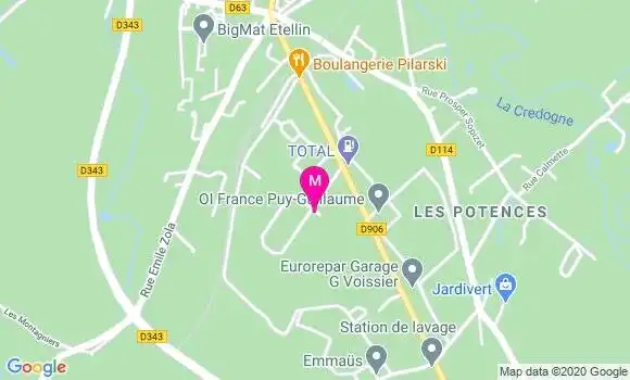 Localisation Dr Stephane Poizat