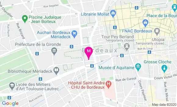 Localisation Dr Claire Marty
