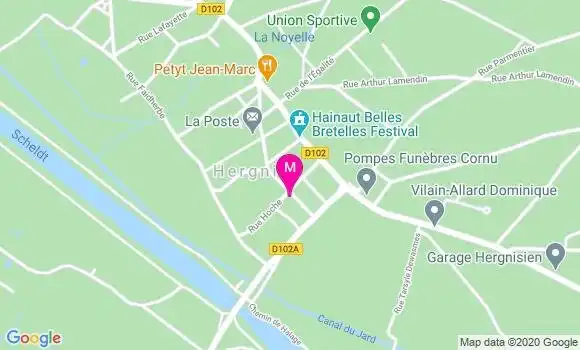 Localisation Dr Francois Legrain