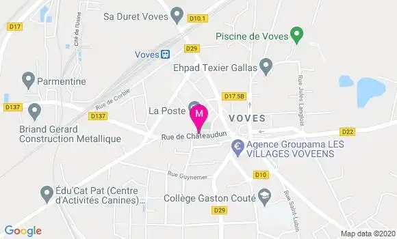 Localisation Dr Bernard Rivoal