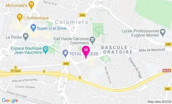 Localisation Dr Lydia Brispot