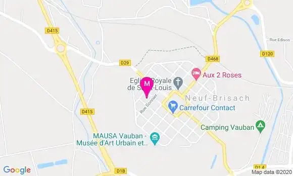 Localisation Dr Aurelie Boch