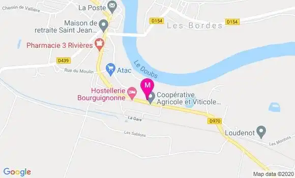 Localisation Dr Tifenn Manfroid