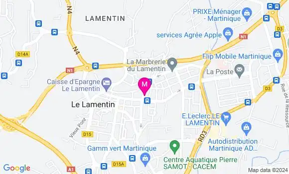 Localisation Dr Frédéric Clio