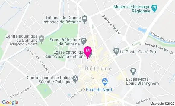 Localisation Dr Christian Lemaitre