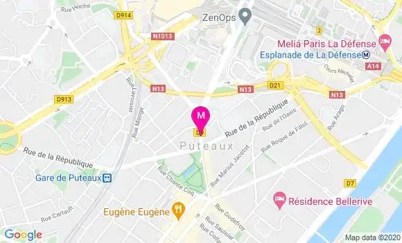 Localisation Dr Louise Rossignol