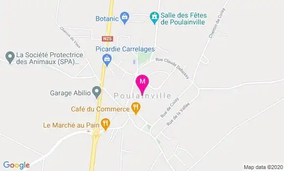 Localisation Dr Estelle Fangeat Parmentier