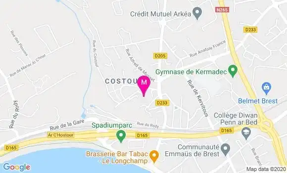 Localisation Dr Elodie Connan