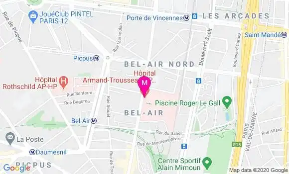 Localisation Dr Franck Fitoussi