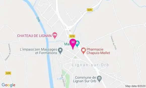 Localisation Dr Alexis Maury