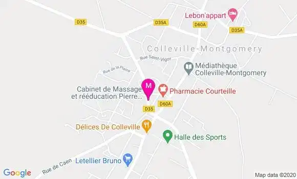 Localisation Dr Camille Vaillant