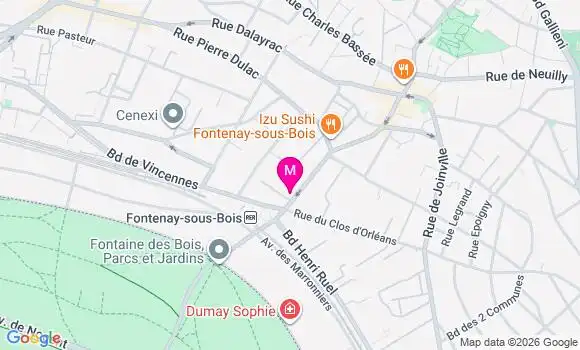 Localisation Dr Emmanuelle Burnat