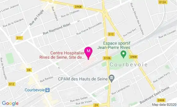 Localisation Dr Lynda Hamitouche Bouhanna