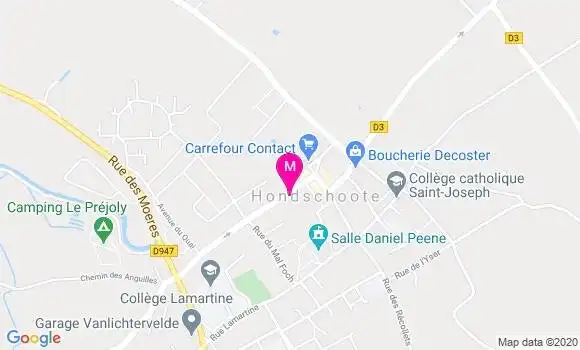 Localisation Dr Rita Vanbockstael