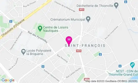 Localisation Dr Philippe Bingel