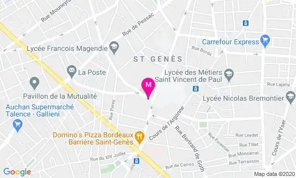 Localisation Dr Bernard Basteau