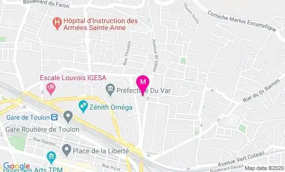 Localisation Dr Jean Marc Boissier