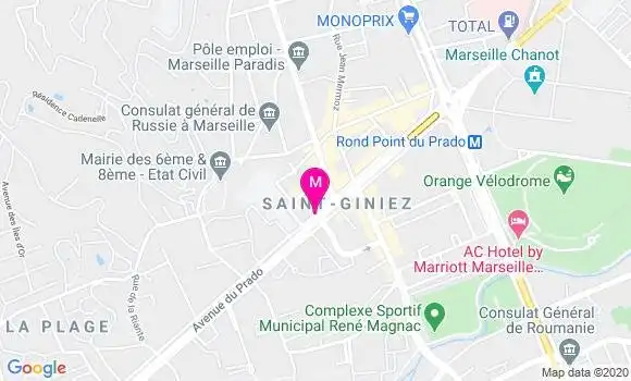 Localisation Dr Bruno Grillo