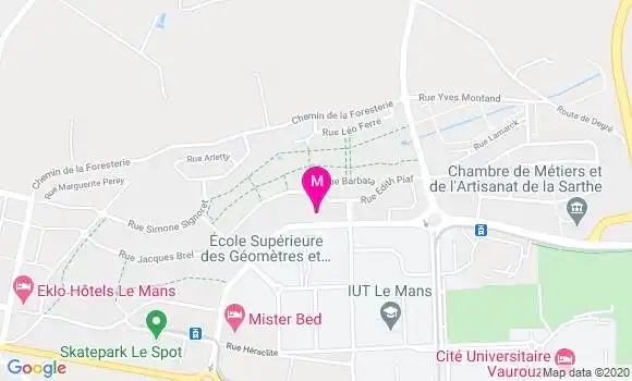Localisation Dr Helene Pipino Bouyx