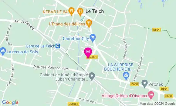 Localisation Dr Thibaud Henry