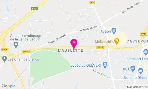 Localisation Dr Anthony Chapron