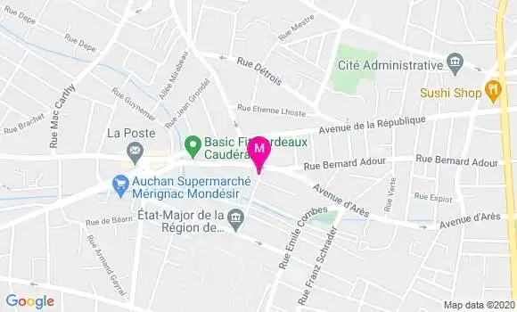 Localisation Dr Audrey Pierreisnard