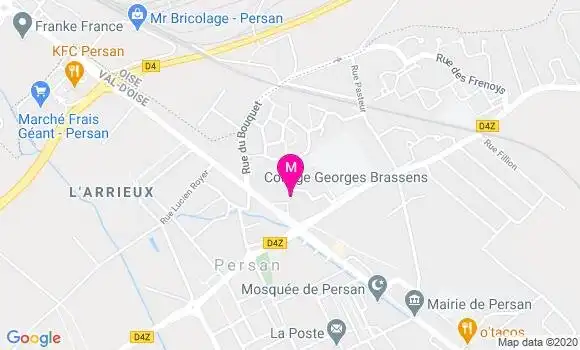 Localisation Dr Eric Espie