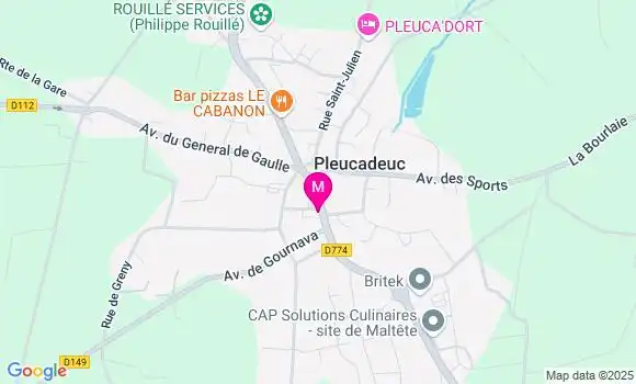 Localisation Dr Laurent Coude du Foresto