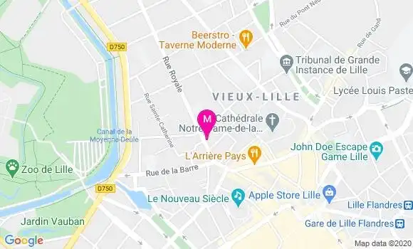 Localisation Dr Valerie Auslender