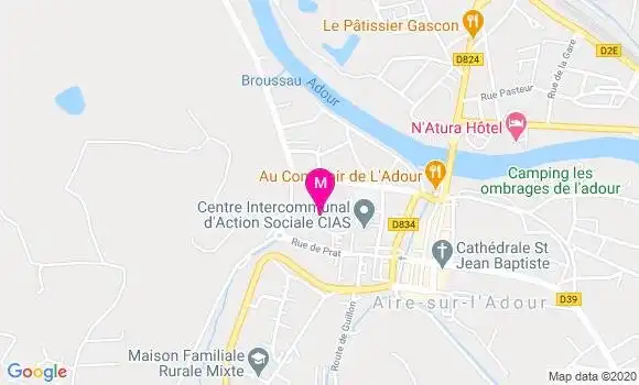 Localisation Dr Vivien Morlec