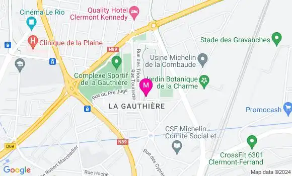 Localisation Dr Hanna Kerroum