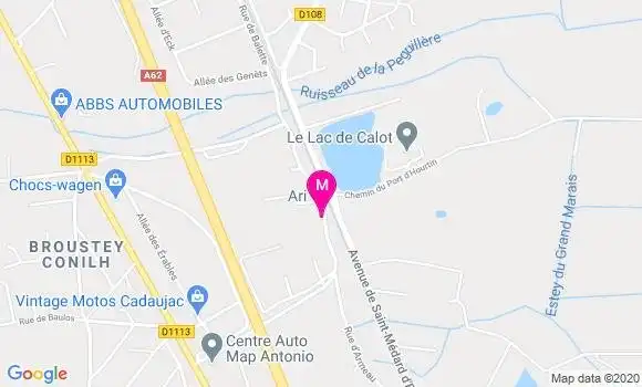 Localisation Dr Aurelie Danglade